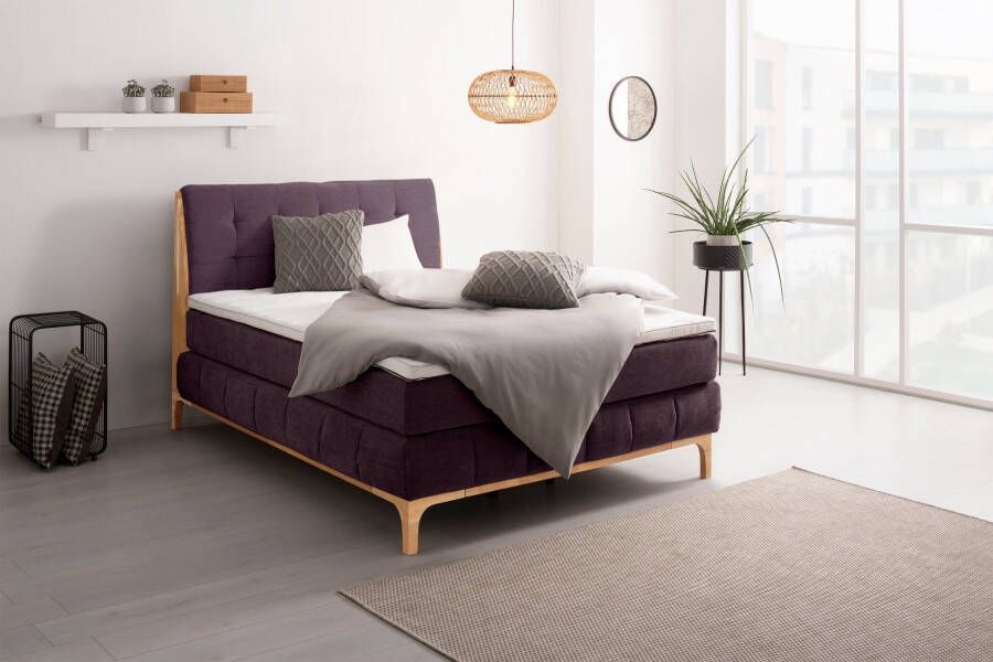 OTTO products Boxspring Jelle gecertificeerde gerecyclede overtrekstoffen verschillende uitvoeringen (5-delig) - Foto 10