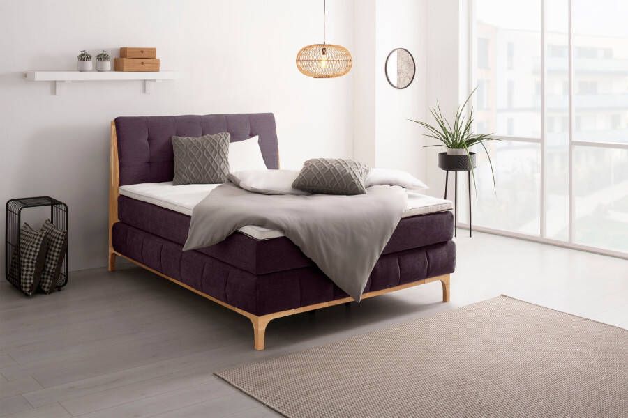 OTTO products Boxspring Jelle gecertificeerde gerecyclede overtrekstoffen verschillende uitvoeringen (5-delig) - Foto 10