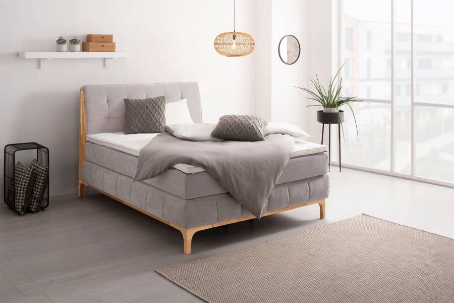 OTTO products Boxspring Jelle gecertificeerde gerecyclede overtrekstoffen verschillende uitvoeringen (5-delig) - Foto 11