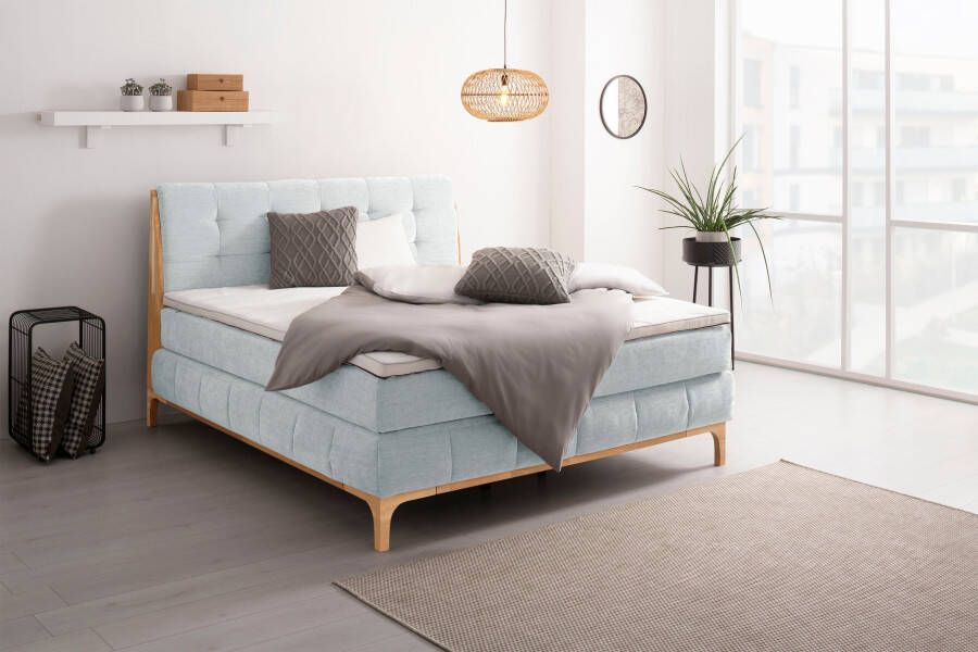 OTTO products Boxspring Jelle gecertificeerde gerecyclede overtrekstoffen verschillende uitvoeringen (5-delig) - Foto 10