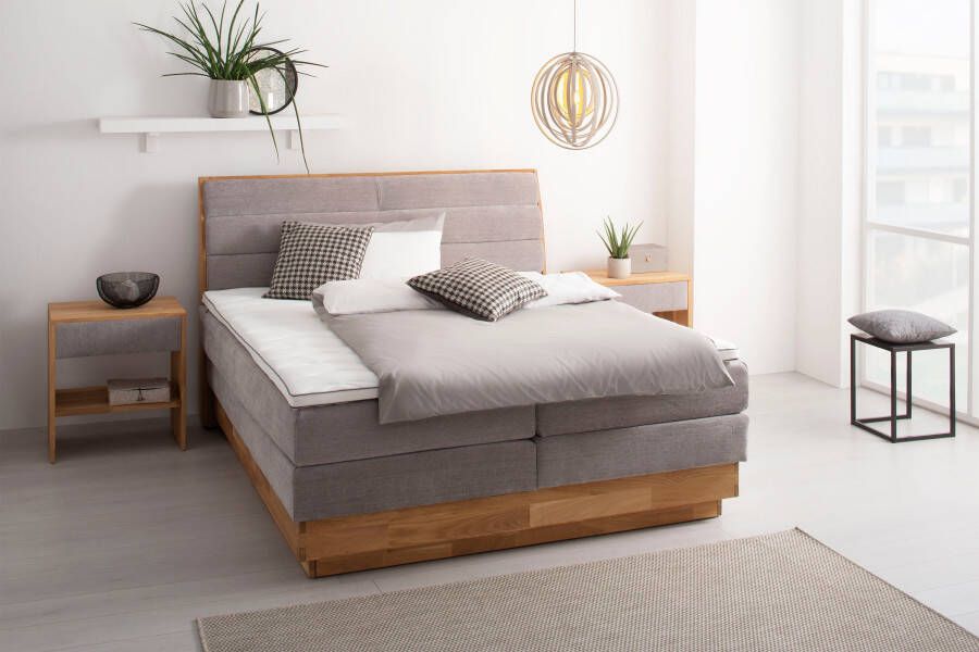 OTTO products Boxspring JENNA zonder ledverlichting met gecertificeerde gerecyclede overtrekstoffen - Foto 11