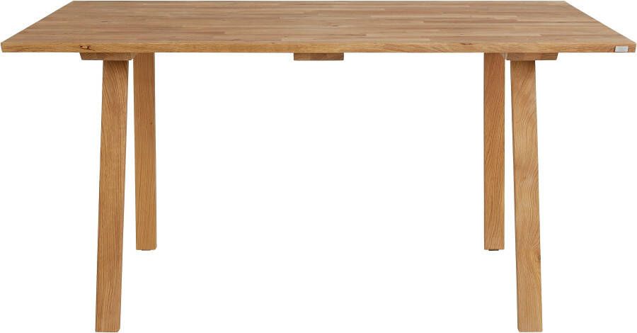 OTTO products Eettafel Alessja Breedte 130 of 150 cm eiken massief hout met vegan bio-olie behandeld - Foto 11