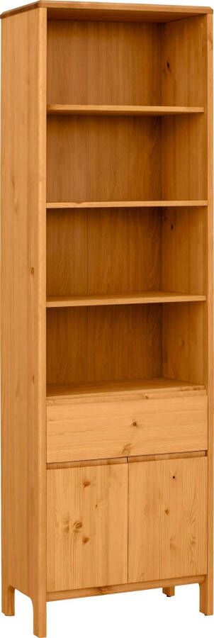 OTTO products Hoge kast Jorrick Breedte 60 cm massief grenenhout met bio olie was behandeld - Foto 11