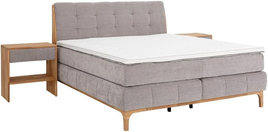 OTTO products Boxspring Jelle gecertificeerde gerecyclede overtrekstoffen verschillende uitvoeringen (5-delig) - Foto 9