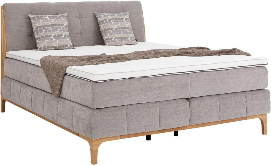 OTTO products Boxspring Jelle gecertificeerde gerecyclede overtrekstoffen verschillende uitvoeringen (5-delig) - Foto 4
