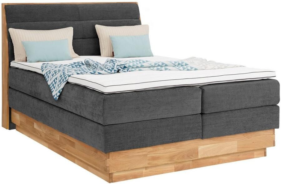 OTTO products Boxspring JENNA zonder ledverlichting met gecertificeerde gerecyclede overtrekstoffen - Foto 8