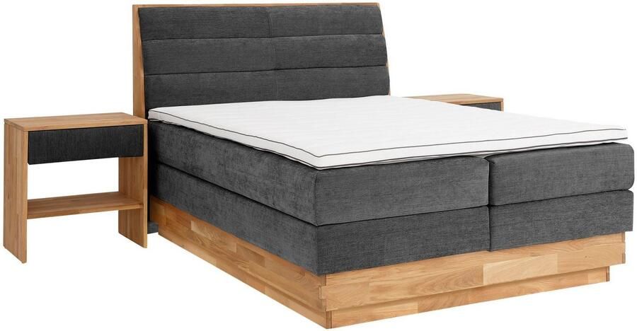 OTTO products Boxspring JENNA zonder ledverlichting met gecertificeerde gerecyclede overtrekstoffen - Foto 12