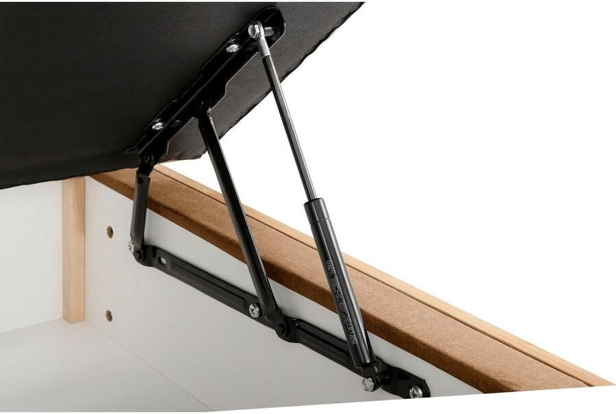 OTTO products Boxspring JENNA in verschiedenen Farben und Breiten erhältlich Ledverlichting met gecertificeerde gerecyclede overtrekstoffen - Foto 5