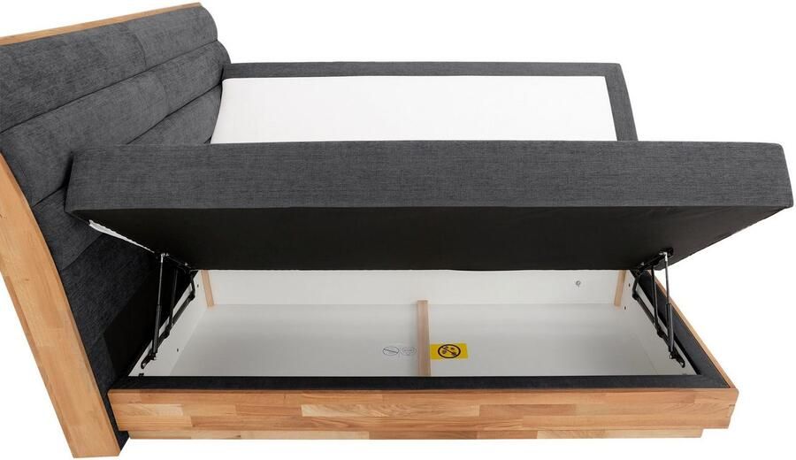 OTTO products Boxspring JENNA zonder ledverlichting met gecertificeerde gerecyclede overtrekstoffen - Foto 10