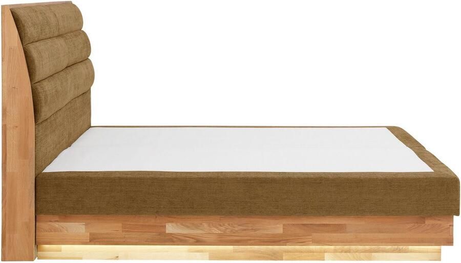 OTTO products Boxspring JENNA in verschiedenen Farben und Breiten erhältlich Ledverlichting met gecertificeerde gerecyclede overtrekstoffen - Foto 12