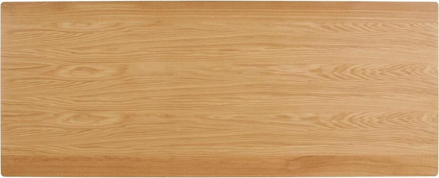 OTTO products Eettafel Flemming Massief eikenhout 175 cm of 225 cm elegant gewelfd tafelblad - Foto 6