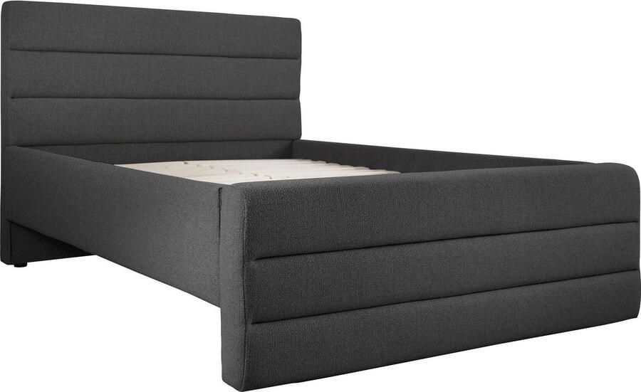 OTTO products Gestoffeerd bed Merrit Dwarsnaad in het hoofd- en voetbord in 5 breedten ook in 220 cm lang - Foto 4