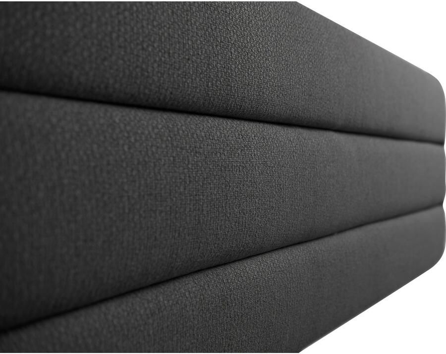 OTTO products Gestoffeerd bed Merrit Dwarsnaad in het hoofd- en voetbord in 5 breedten ook in 220 cm lang - Foto 2