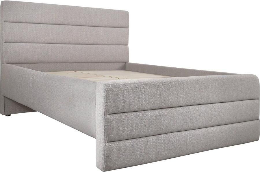 OTTO products Gestoffeerd bed Merrit Dwarsnaad in het hoofd- en voetbord in 5 breedten ook in 220 cm lang - Foto 4