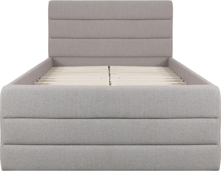 OTTO products Gestoffeerd bed Merrit Dwarsnaad in het hoofd- en voetbord in 5 breedten ook in 220 cm lang - Foto 3