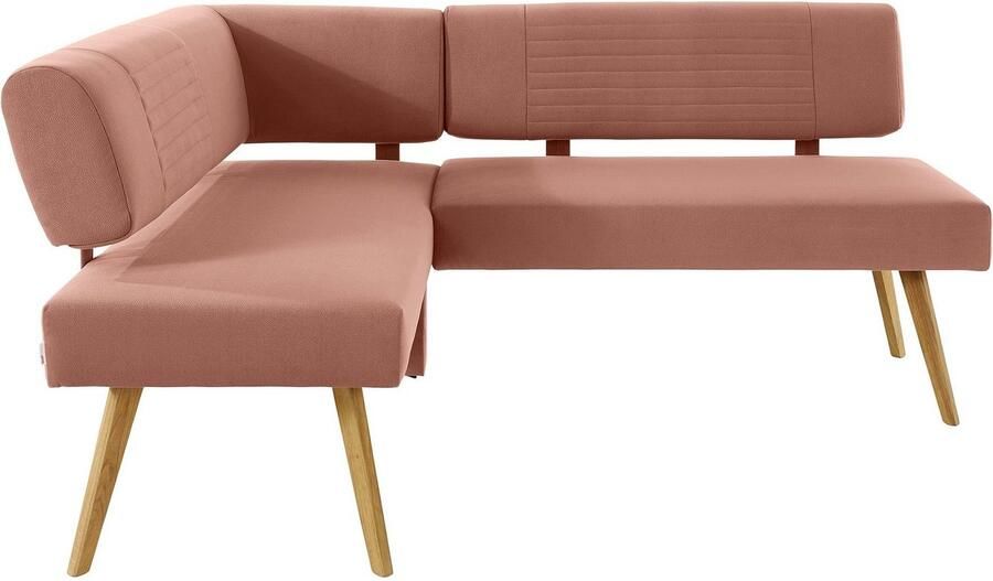 OTTO products Hoekbank Alessja Breedte lange zijde 192 of 212 cm frame van massief eiken - Foto 5