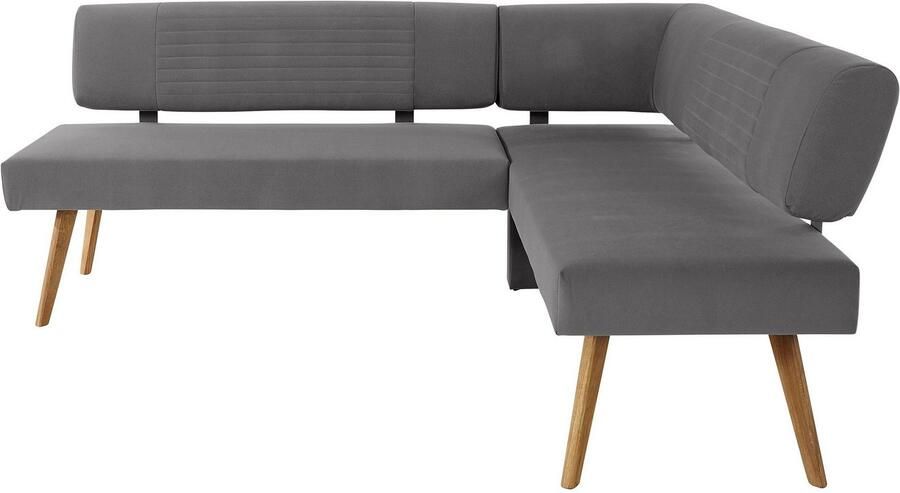 OTTO products Hoekbank Alessja Breedte lange zijde 192 of 212 cm frame van massief eiken - Foto 8