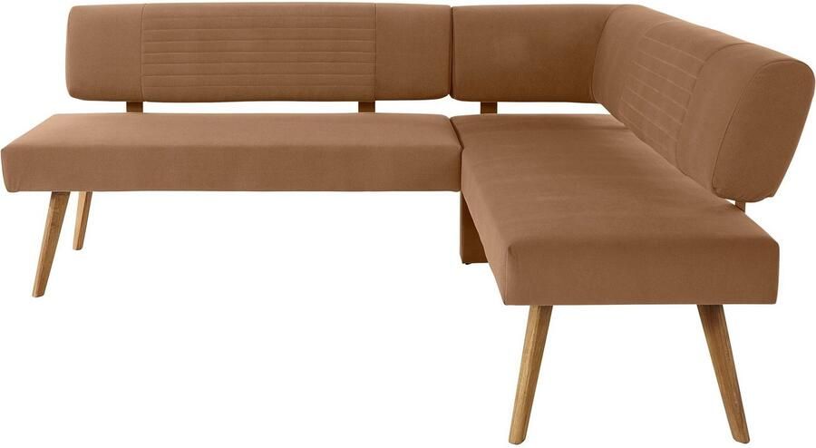 OTTO products Hoekbank Alessja Breedte lange zijde 192 of 212 cm frame van massief eiken - Foto 8