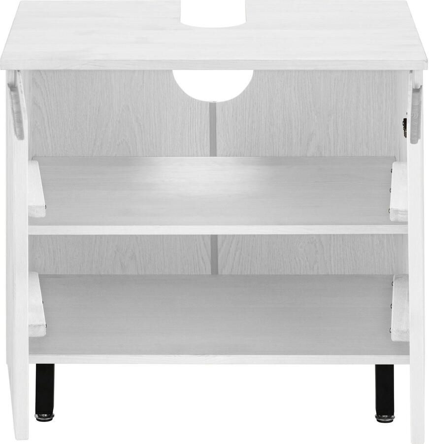 OTTO products Wastafelonderkast Fjonn Grenen breedte 60 cm massief hout met plantaardige bio-olie behandeld - Foto 3