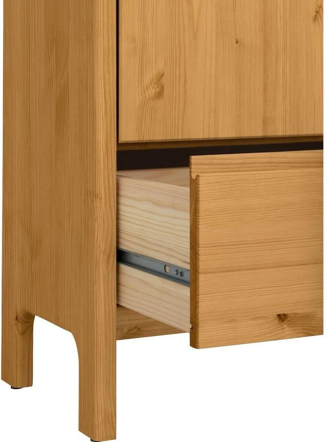 OTTO products Wastafelonderkast Jorrick Breedte 60 cm grenen met bio olie was behandeld sifonuitsparing - Foto 4