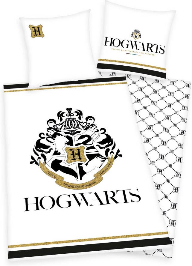 OTTO Tweezijdig te gebruiken overtrekset Hogwarts met hogwarts-logo (2-delig)
