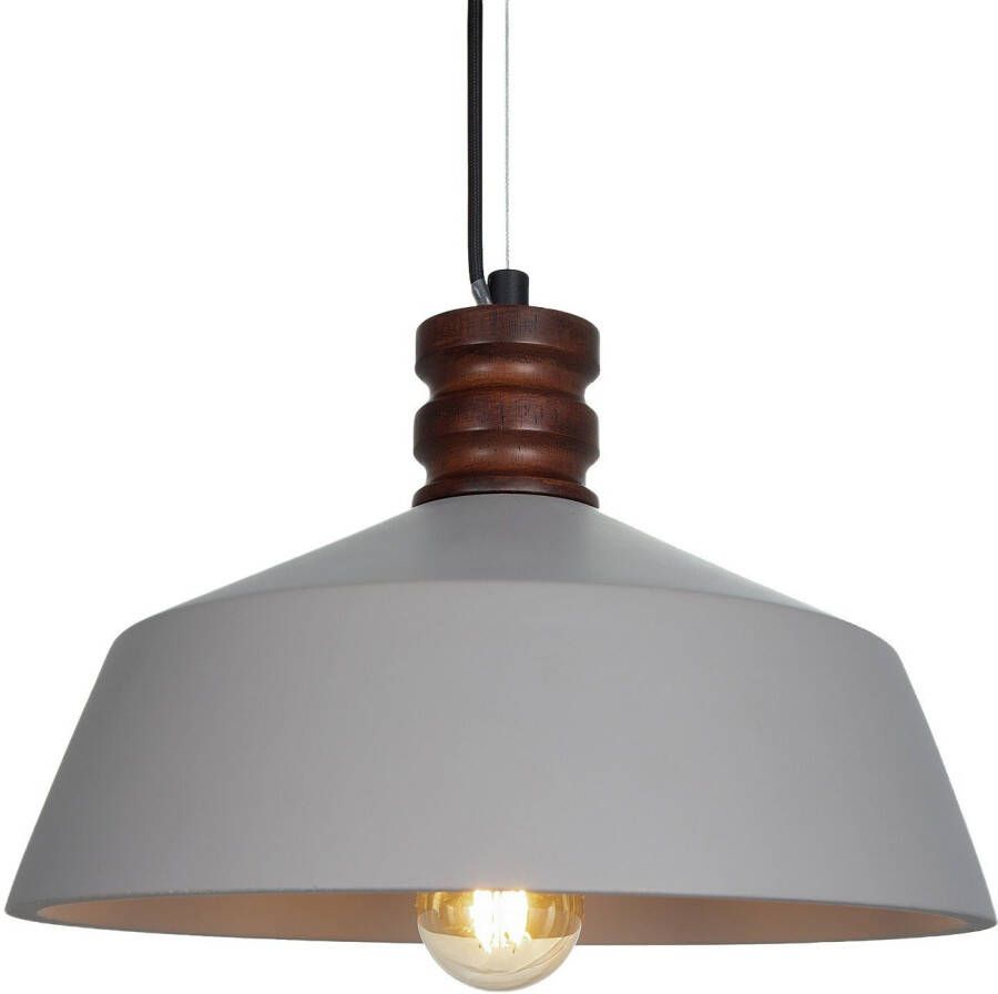 Paco Home Hanglamp Kotter Led E27 lamp voor woonkamer eetkamer keuken in hoogte verstelbaar