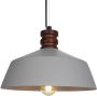 Paco Home Hanglamp Kotter Led E27 lamp voor woonkamer eetkamer keuken in hoogte verstelbaar - Thumbnail 1