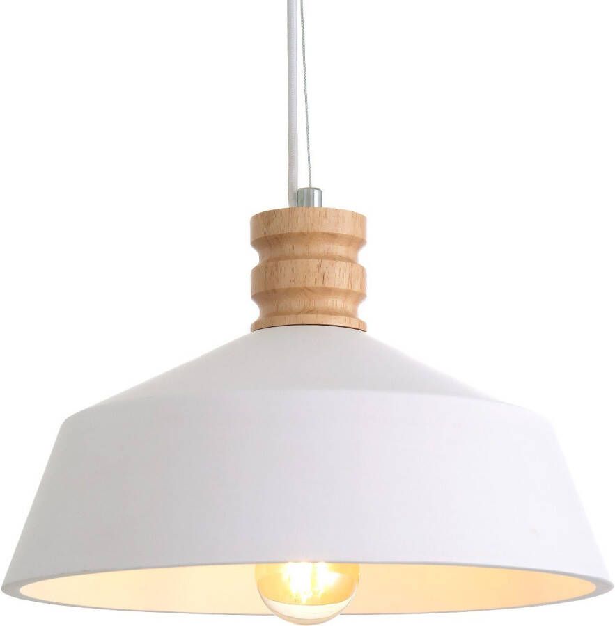 Paco Home Hanglamp Kotter Led E27 lamp voor woonkamer eetkamer keuken in hoogte verstelbaar - Foto 7
