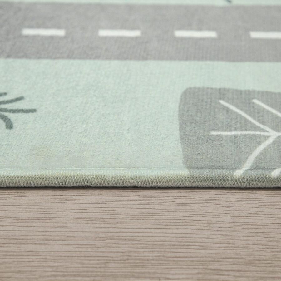 Paco Home Kindervloerkleed Chicos 550 Platweefsel straten-speelkleed kinderkamer - Foto 4