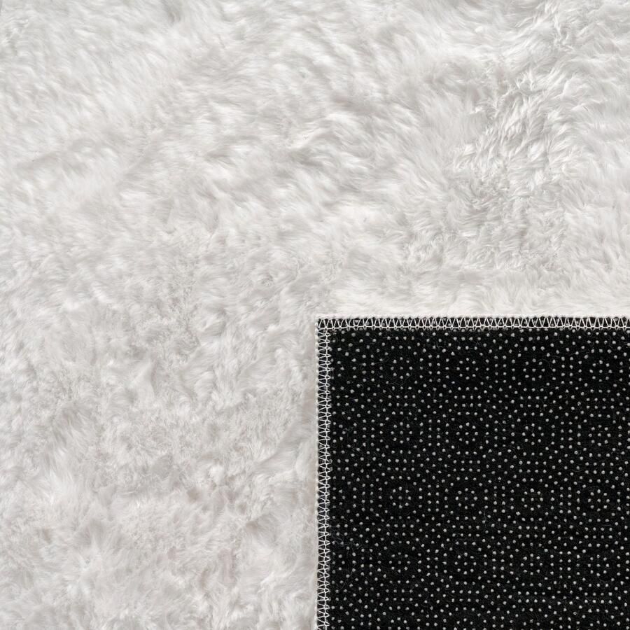 Paco Home Vachtvloerkleed Imitatiebont Soft 380 Lange pool heerlijk zacht vloerkleed bijzonder zacht unikleuren