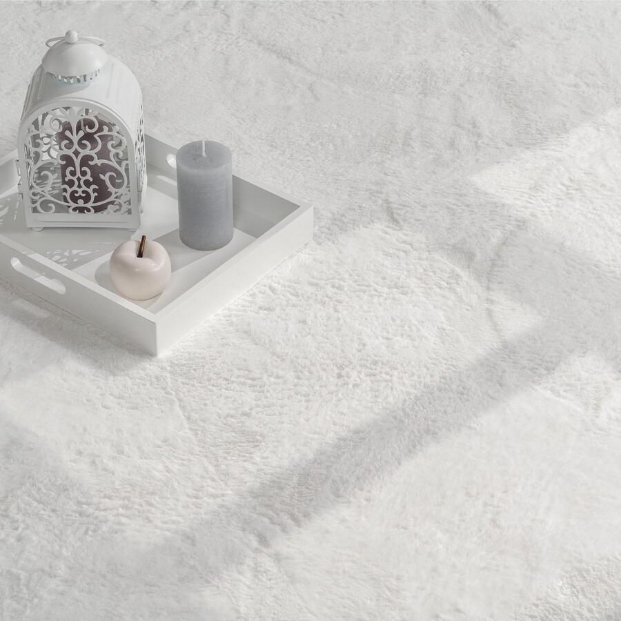 Paco Home Vachtvloerkleed Imitatiebont Soft 380 Lange pool heerlijk zacht vloerkleed bijzonder zacht unikleuren - Foto 3