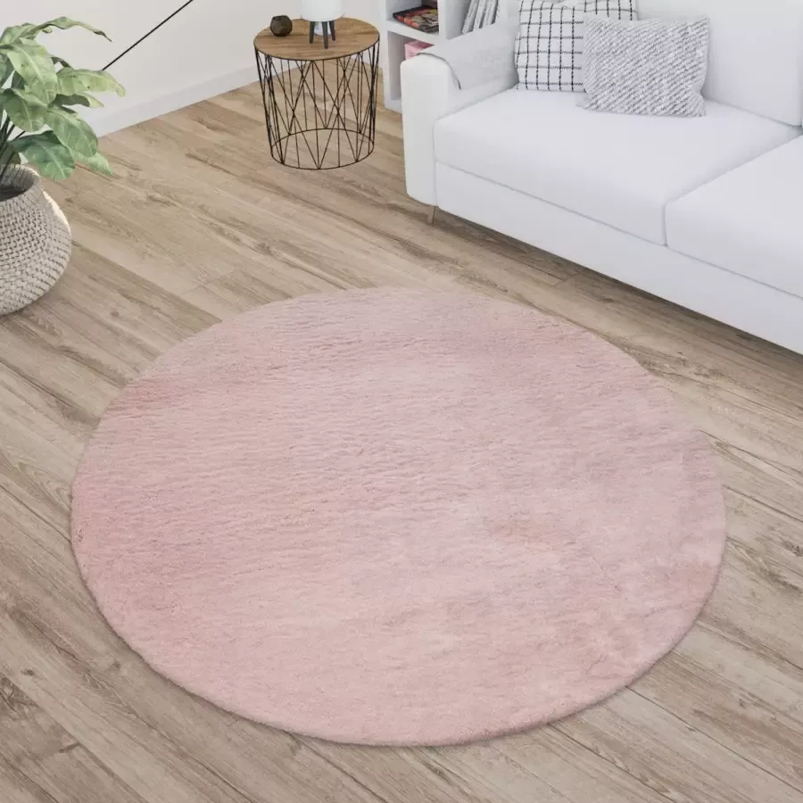 Paco Home Vachtvloerkleed Imitatiebont Soft 380 Lange pool heerlijk zacht vloerkleed bijzonder zacht unikleuren - Foto 4