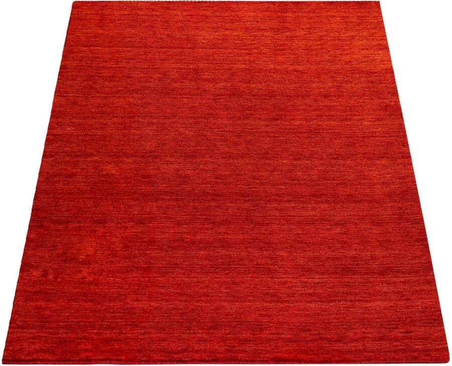Paco Home Vloerkleed Woonkamer Laagpolig Van Natuurlijke Vezels Eenkleurig Handgemaakt 120x170 cm - Foto 2