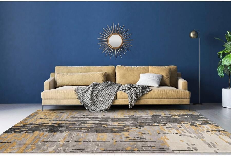 Padiro Vloerkleed Sinaï 225 Viscose zacht retro look woonkamer - Foto 2