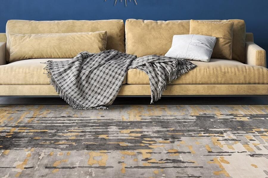 Padiro Vloerkleed Sinaï 225 Viscose zacht retro look woonkamer - Foto 5