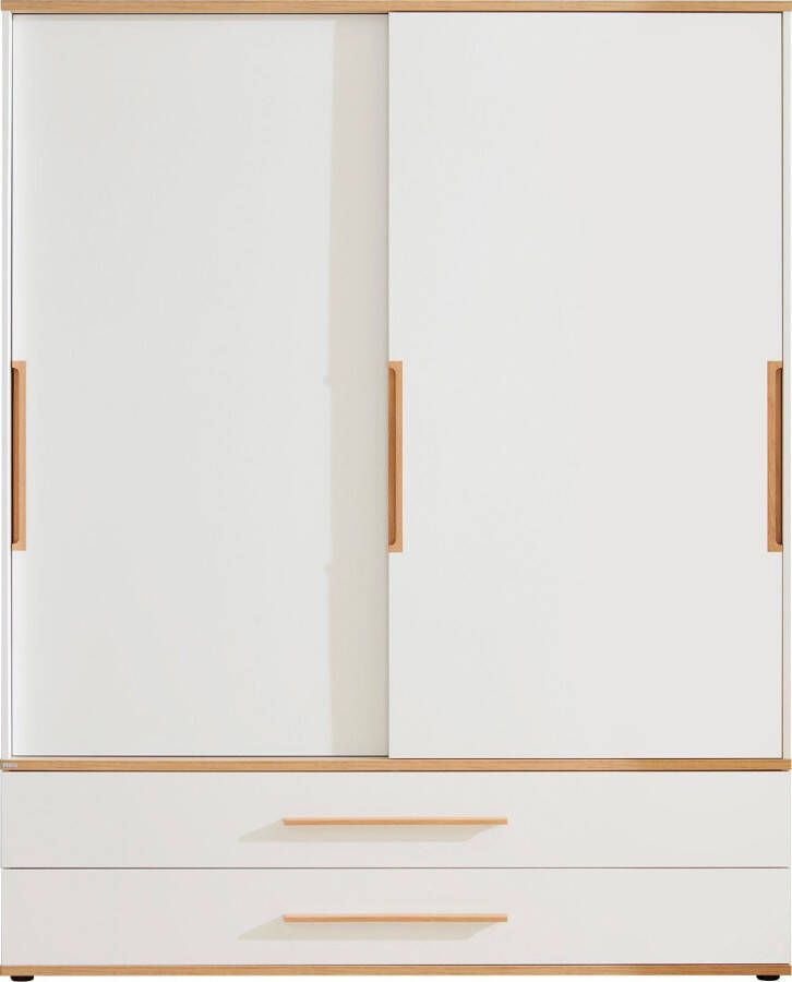 PAIDI Kinderwelten Kledingkast YOLANDA 2T2S breed Schuifdeuren met hoogwaardige aluminium rails 2 lades - Foto 10