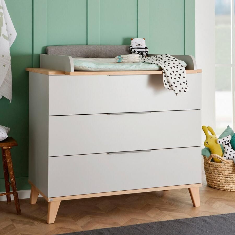 PAIDI Kinderwelten Commode Fiene 3 laden bovenste lade volledig uittrekbaar