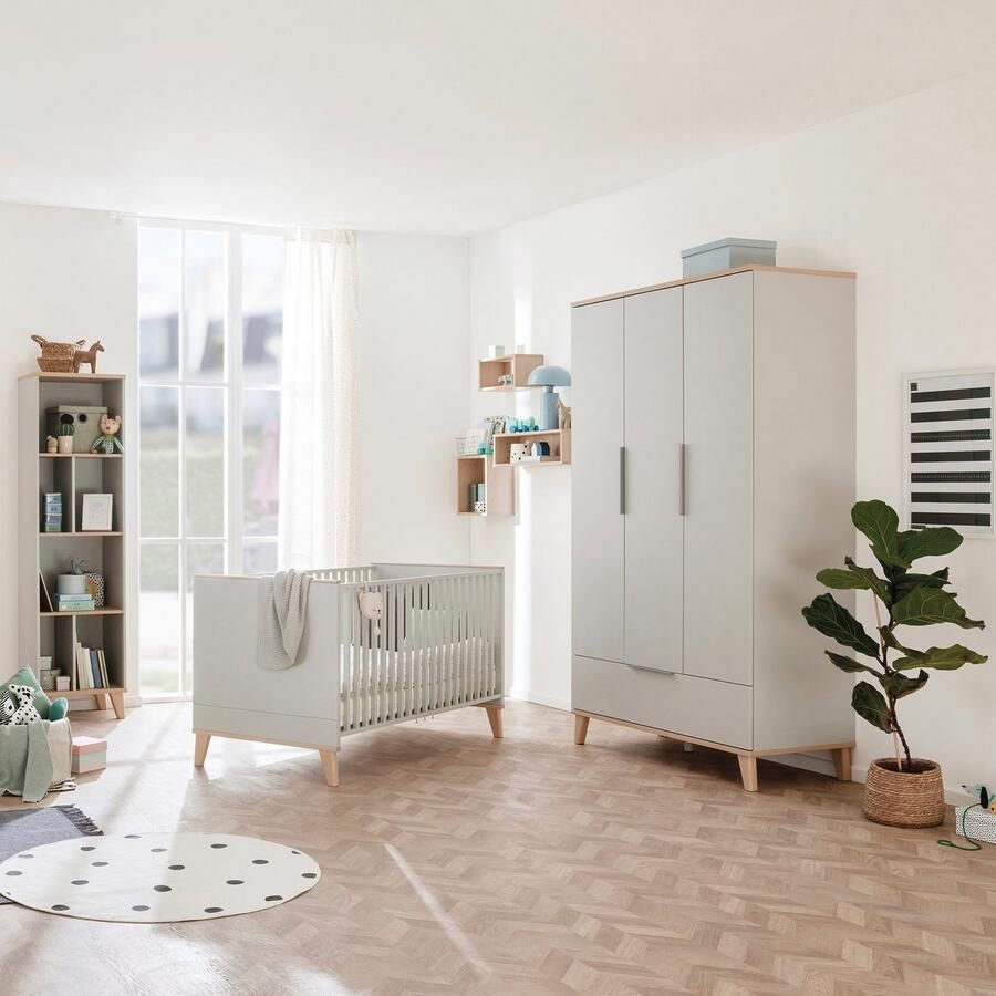 PAIDI Kinderwelten Kledingkast Fiene kledingkast voor de kinderkamer veel opbergruimte met legplanken en kledingstangen - Foto 2