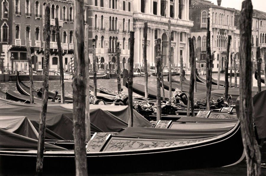 Papermoon Fotobehang Vintage Venetië Vliesbehang eersteklas digitale print - Foto 2