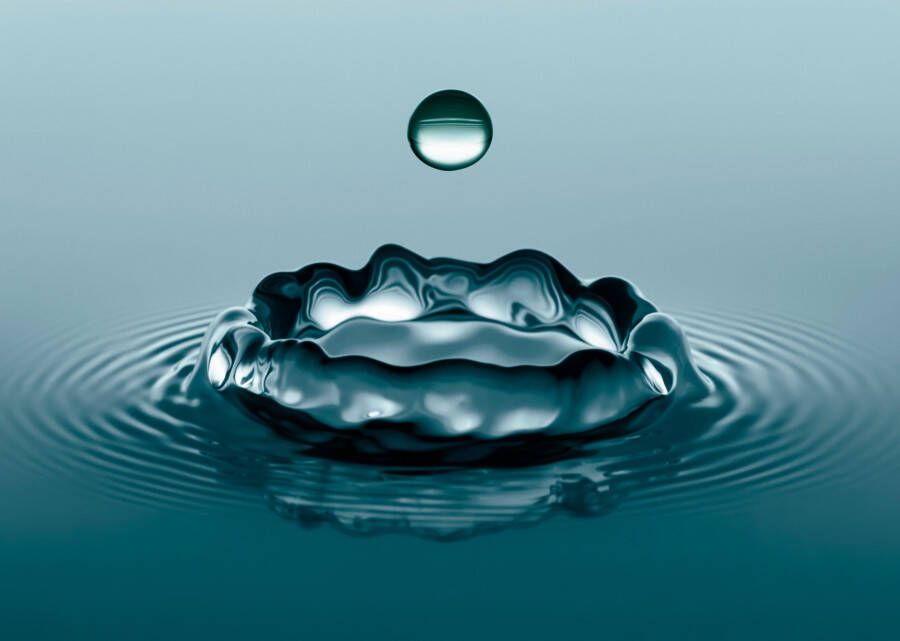 Papermoon Fotobehang Water Droplets - Foto 1