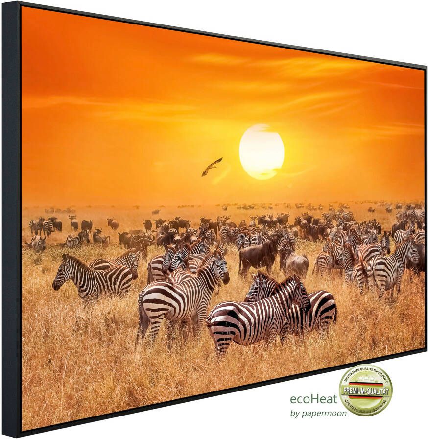 Papermoon Infraroodverwarming Afrikaanse antilopen en zebra s