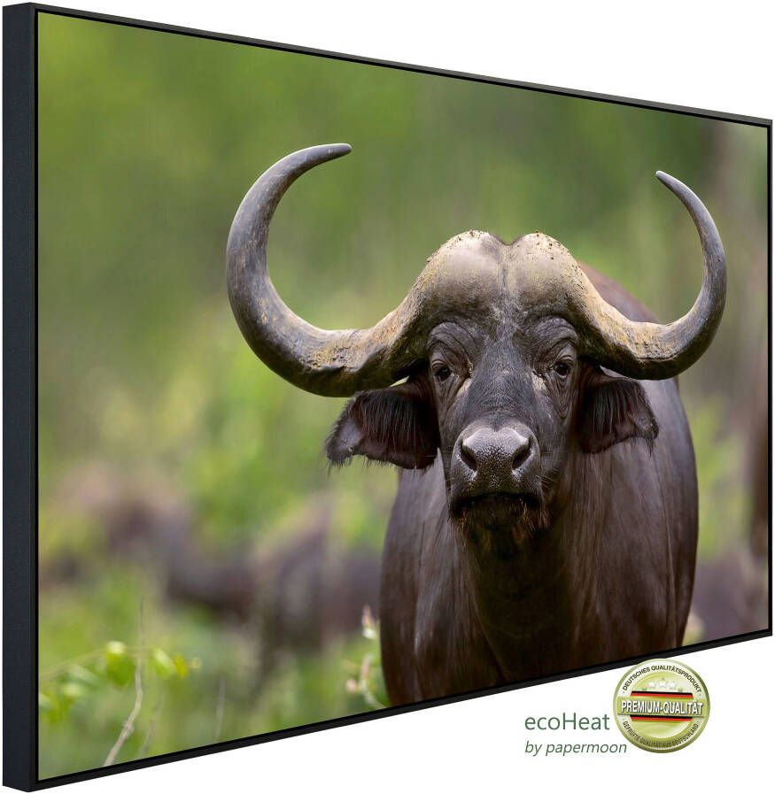 Papermoon Infraroodverwarming Afrikaanse buffel zeer aangename stralingswarmte - Foto 6