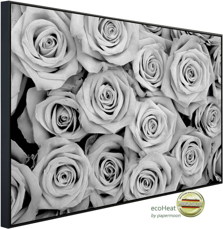 Papermoon Infraroodverwarming Bloemen zwart & wit zeer aangename stralingswarmte - Foto 6