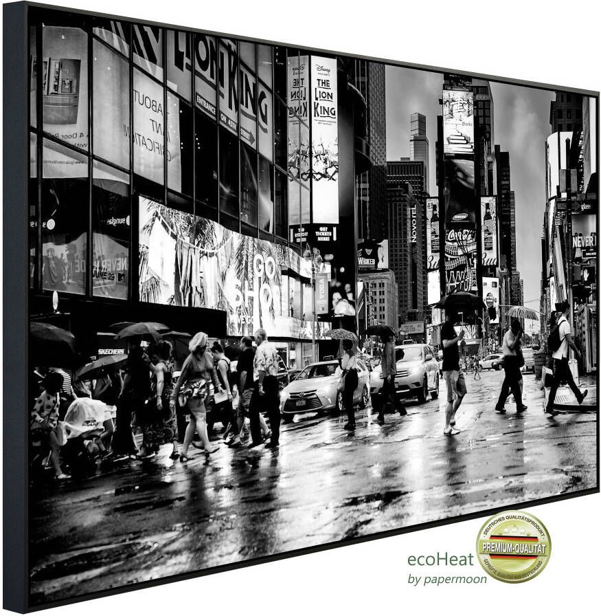 Papermoon Infraroodverwarming Times Square zwart & wit zeer aangename stralingswarmte - Foto 6