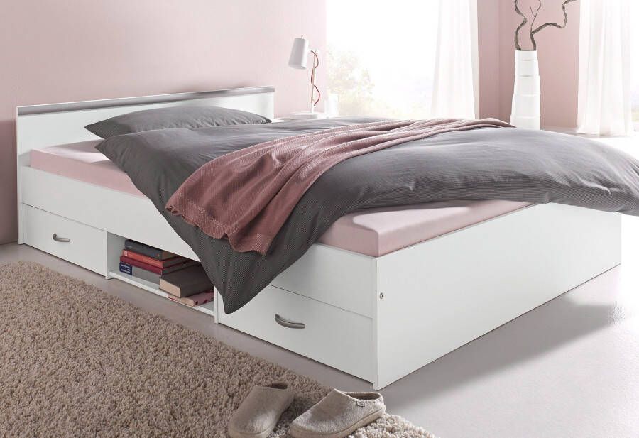 Parisot Functioneel ledikant Opbergbed TOPSELLER in 2 breedten gemakkelijk te onderhouden kunststof oppervlak met extra bergruimte