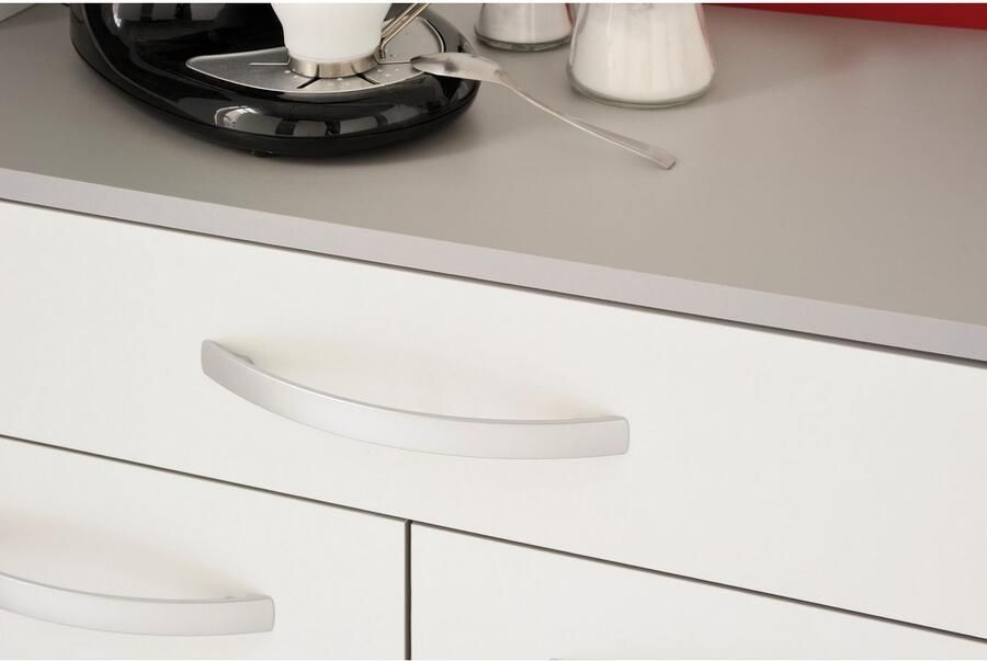 Parisot Buffetkast Spoon 1 keukenbuffet veel bergruimte 6 deuren (1 stuk) - Foto 2