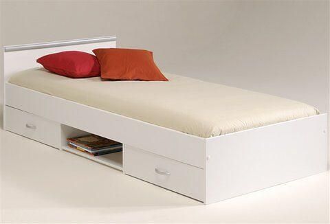 Parisot Functioneel ledikant Opbergbed TOPSELLER in 2 breedten gemakkelijk te onderhouden kunststof oppervlak met extra bergruimte - Foto 12