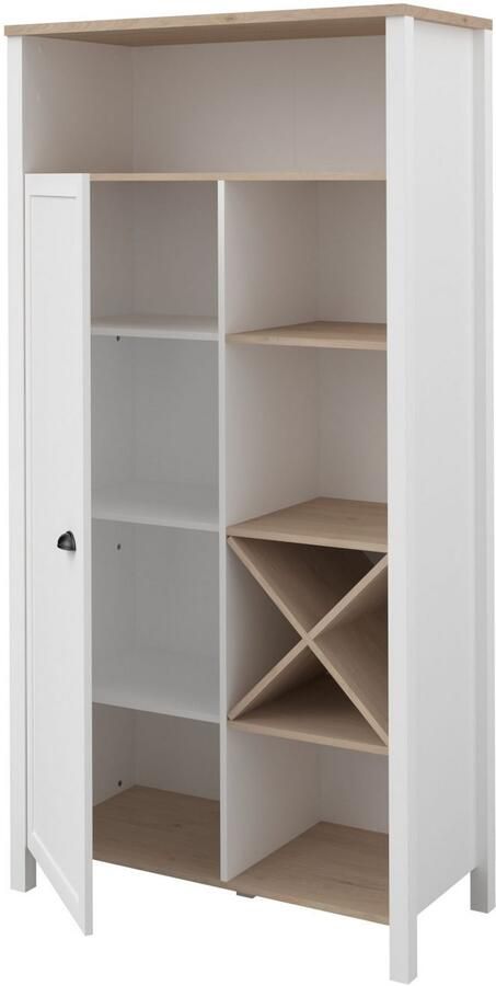 Parisot Kastenset Cottage 1 Veel opbergruimte flessenrek metalen handgrepen MDF melamine gecoat (set 2-delig) - Foto 7