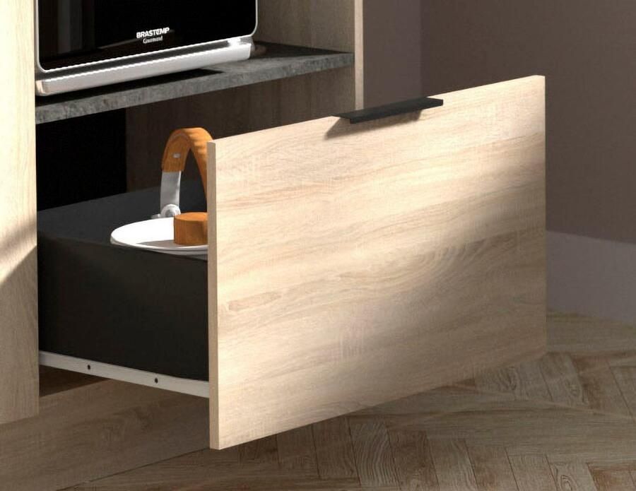 Parisot Kastenset Fumay 1 biedt veel opbergruimte praktische kabeldoorvoer variabel instelbaar (2-delig) - Foto 3