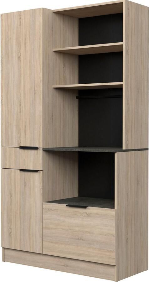 Parisot Kastenset Fumay 1 biedt veel opbergruimte praktische kabeldoorvoer variabel instelbaar (2-delig) - Foto 12